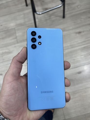 samsung a10 qiymet: Samsung Galaxy A32, 64 GB, rəng - Mavi, Barmaq izi, İki sim kartlı