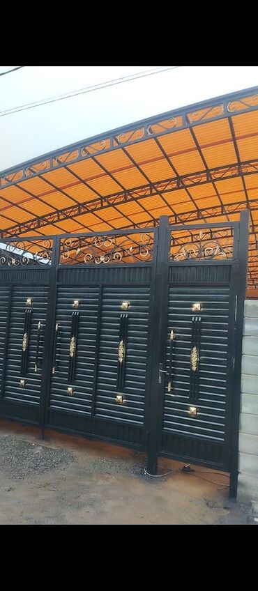 Кровля крыши: Навестин бардык түрлөрүн жасайбыз Хай-тэк, арка, полуарка сиздер — 2