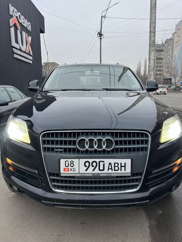 сапок сатам: Audi Q7: 2008 г., 3.6 л, Автомат, Бензин, Жол тандабас