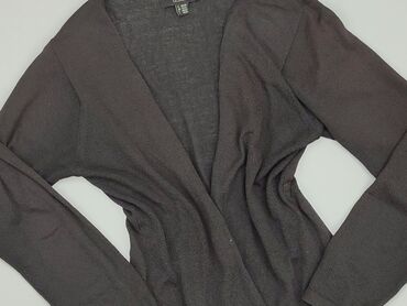 bluzki z dekoltem v czarne: Kardigan, XL, stan - Dobry