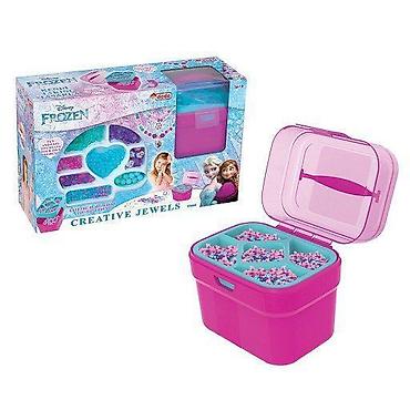 svetleca suknja za devojcice: Kreativan set nakit 036602 – Disney Frozen Creative Jewels Unesi — 1