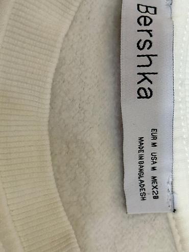 pull and bear: Svitşot, Bershka, M, rəng - Ağ — 4