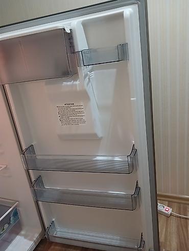 hauser: İşlənmiş 2 qapılı Hauser Soyuducu Satılır, rəng - Gümüşü, Dispenserli — 5