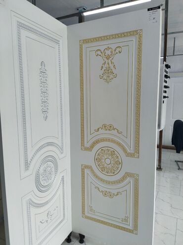 qapi setkalari: A-DOORS dekorativ iç qapı paneli - Model: Solmuşka (etiketdə