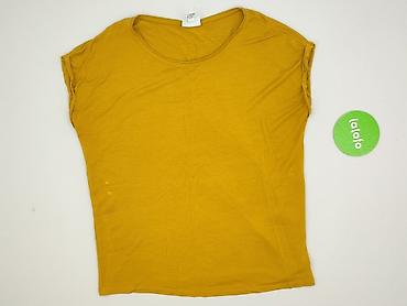bluzki basic z dekoltem v: Vero Moda, T-shirt damski, rozmiar M — 2