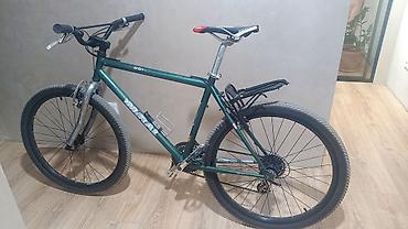mtb: Горный велосипед с классической стальной рамой на 26 колесах. Old mtb — 2