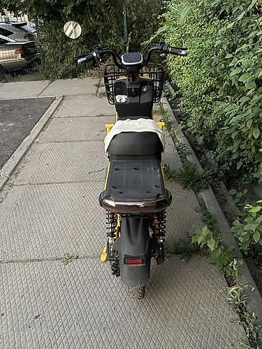 самокат курьер: 50 куб. см, Электро, Б/у — 3