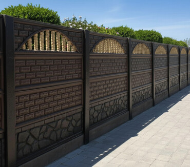 Бетонные еврозаборы: Эвро забор эврозабор сапатту заборлор бат орноттуу шаар ичи жеткируу — 1