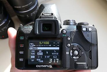 один штук: Камера Olympus E-510 с двумя объективами в идеале Продам фотоаппарат — 3