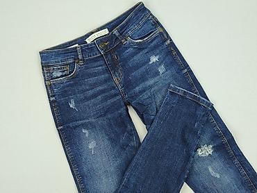 spodnie bbl: Bershka, Jeansy damskie, rozmiar 2XS — 1