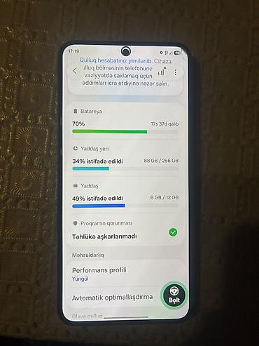 mikrodalgali soba ikinci el: Samsung Galaxy S25, 256 GB, rəng - Mavi, Barmaq izi, Simsiz şarj, İki sim kartlı — 5