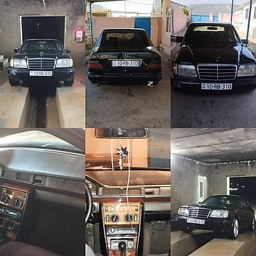 mercedes şəkilləri: Mercedes-Benz W124: 2 l | Sedan — 1
