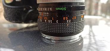 Objektivi i filteri: Canon FD 50mm f/1.4 objektiv - Fiksni objektiv za Canon FD/FL bajonet — 1