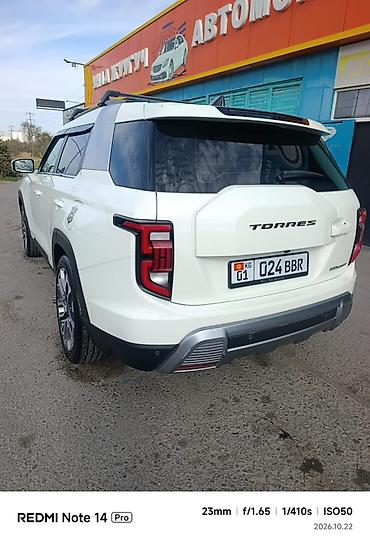 qiyan q05: Ssangyong Torres: 2023 г., 1.5 л, Автомат, Бензин, Кроссовер — 3
