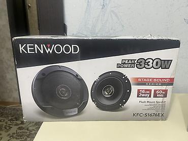 ucuz iphone 6: Kenwood KFC-S1676EX avtomobil akustikası - Seriya: Stage Sound Series — 2