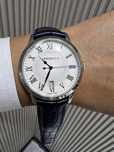 armani exchange: Классические часы часы, Aerowatch, Швейцария, Оригинал, Мужские, Новый — 2