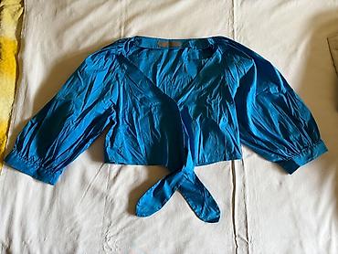 cvece mindjuse: HALLHUBER crop bluza na vezivanje, S veličine — 1