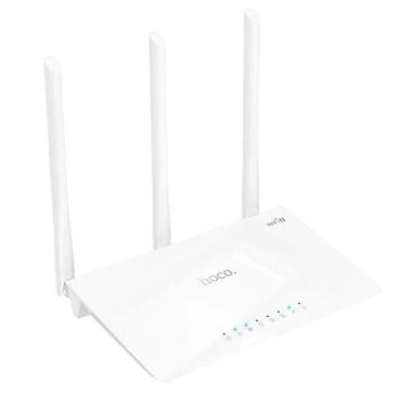 android box: Wi‑Fi роутер Hoco (белый) с 3 внешними антеннами - 3 — 3