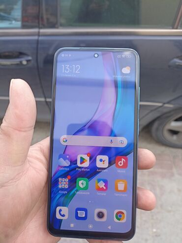 telefon redmi not 8: Xiaomi Redmi Note 10S, 64 GB, rəng - Göy, 
 Sensor, Barmaq izi, İki sim kartlı