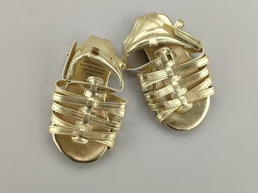 buty sandały złote: Buciki niemowlęce, 19, stan - Dobry