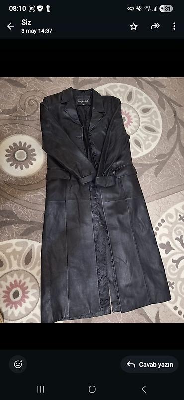 drap paltolar erkaklar uchun: Temiz deri — 1