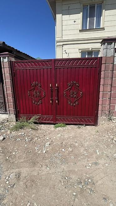 замки на ворота: Продаю ворота, размер 3/2.20, качество отличное, метал очень толстый — 1