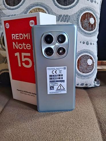 redmi note 5: Redmi, Redmi Note 15, Новый, 256 ГБ, цвет - Голубой, 2 SIM — 1