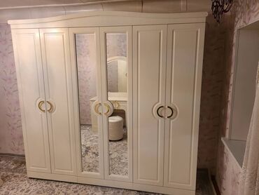 Спальные гарнитуры: Спальный гарнитур, Двуспальная кровать, Металл, цвет - Белый — 7