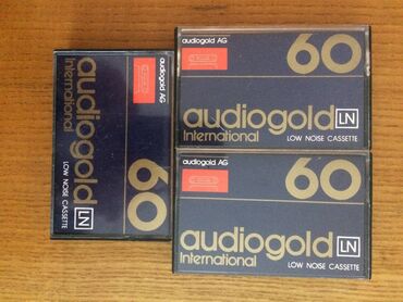 Sport i hobi: Audiogold 60 NOVO
nove, ne koriscene
jedna kaseta 150din