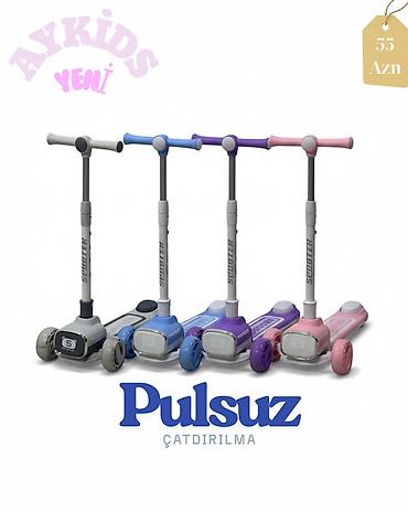 Samokatlar: 🛴 Scooter S – Yenilənmiş Modellərimiz! 😍 👶 Körpəniz üçün həm əyləncə — 1