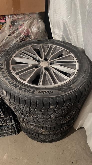 Колеса в сборе: Колеса в сборе 215 / 60 / R 17, Зима, Б/у, Комплект, Легковые, Литые, отверстий - 5 — 1