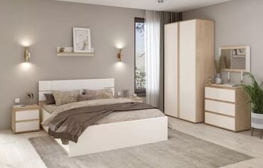 Yataq otağı dəstləri: 2 təknəfərlik çarpayı, Dolab, Komod, Termo, Rusiya, Yeni — 27