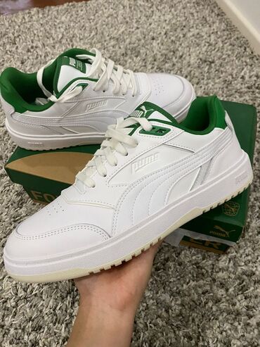 Кроссовки и спортивная обувь: Мужские кроссовки, 42, Puma, Новый, цвет - Белый, Самовывоз, Бесплатная доставка, Платная доставка