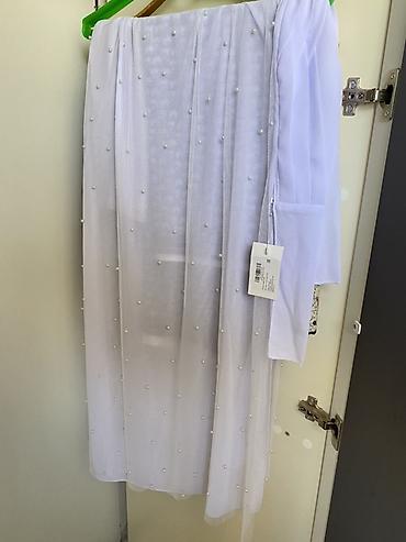 Другая женская одежда: Набор одежды (4 предмета): 1) Платье-абайя голубого цвета с белой — 29