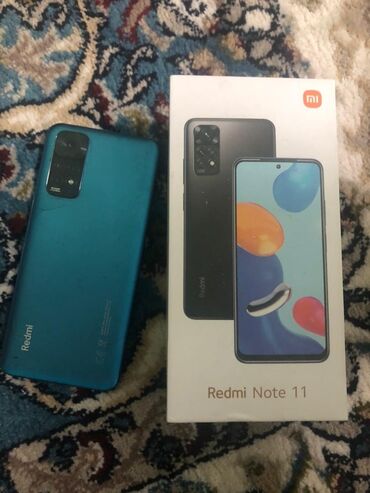 redmi note 7 pro бишкек: Redmi, Redmi Note 11, Колдонулган, 128 ГБ, түсү - Көгүлтүр, 1 SIM, eSIM, 2 SIM