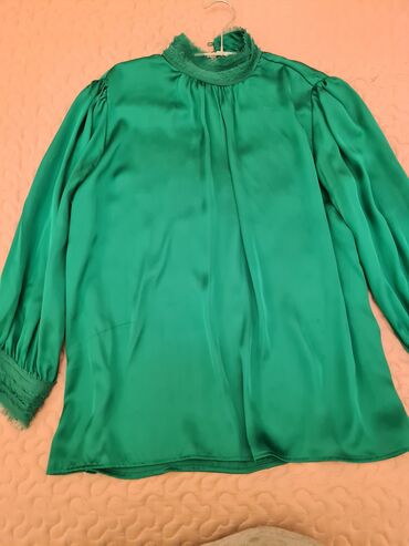 женские халаты с капюшоном: Zara, S (EU 36), цвет - Зеленый