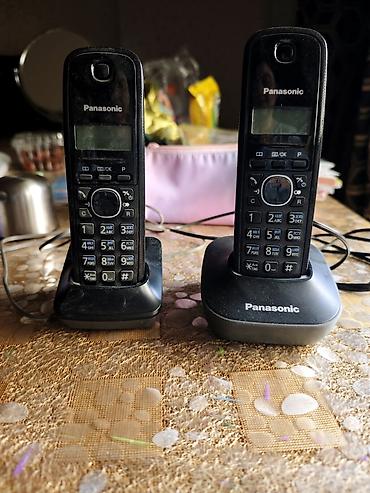 Stasionar telefonlar: Stasionar telefon Panasonic, Simsiz, İşlənmiş, Ünvandan götürmə — 1