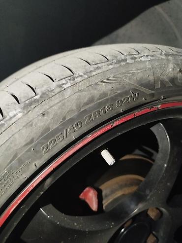 vossen diska: Колеса в сборе 225 / 40 / R 18, Лето, Б/у, Комплект, Легковые, Литые, отверстий - 5 — 5