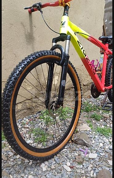 Dağ velosipedləri: Velosiped – dağ/şəhər tipli - Çərçivə: “ZIGZAG” markalı, alüminium — 9