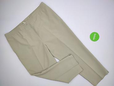 jeansy biale: Spodnie materiałowe damskie, rozmiar 7XL — 2