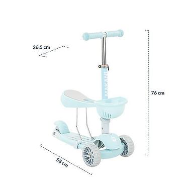 tom macak: KIKKA BOO Trotinet Makani BONBON 3in1 – Candy blue Šifra proizvoda — 9