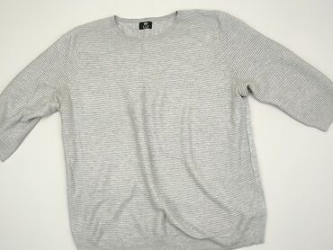 bluzki z okrągłym dekoltem: Sweter, F&F, 4XL, stan - Dobry