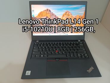 Ноутбуки: Ноутбук, Lenovo, 8 ГБ ОЗУ, Intel Core i5, 14 ", память SSD