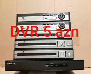 Videomüşahidə: Təzə DVR-lar 5 manatdan topdan,10 manatdan tək tək.Ehtiyyət hissələr