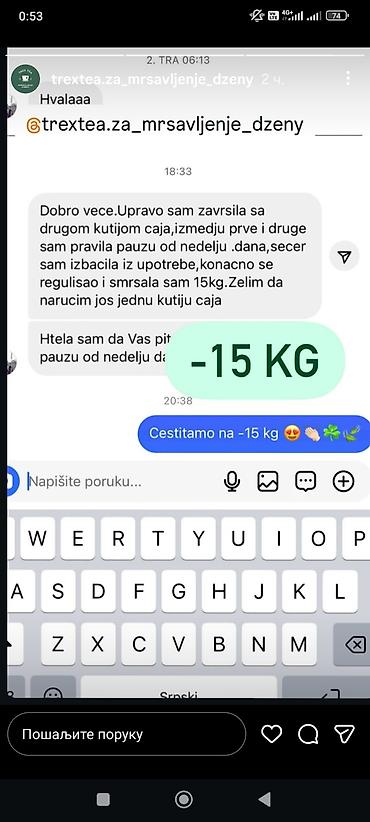 Suplementi: TREX čaj – saveznik u borbi protiv kilograma - Daje osećaj sitosti - — 9