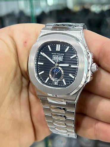 qara pp: Yeni, Qol saatı, Patek Phillipe, rəng - Mavi — 2