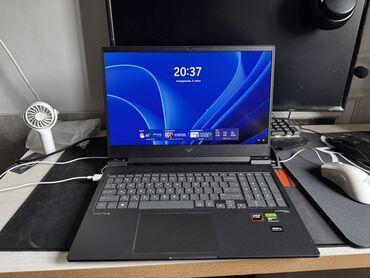 intel core: Ноутбук, HP, 16 ГБ ОЭТ, AMD Ryzen 5, 15.6 ", Жаңы, Оюндар үчүн, эс тутум NVMe SSD