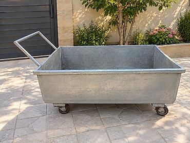 Sənaye tipli metal daşınma arabası - Material: qalvanizə olunmuş