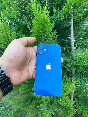 təcili iphone: IPhone 12 mini, 128 GB, Mavi, Face ID — 7