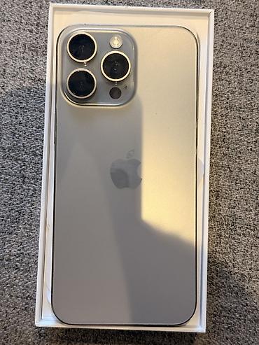 iphne: IPhone 15 Pro Max, 256 GB, Natural Titanium — 1